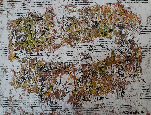 Sinfonía del otoño Media Mixta Lienzo Otros