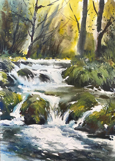 rio oneta Watercolour Paper Landscaping