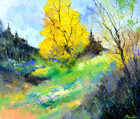 A yellow tree