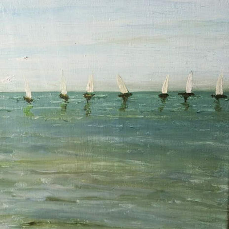 Velas en el horizonte