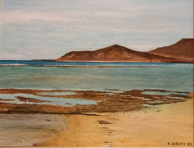 Marea baja en Las Canteras