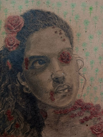 No seas otra flor Mixed Media