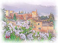 La Alhambra vista...