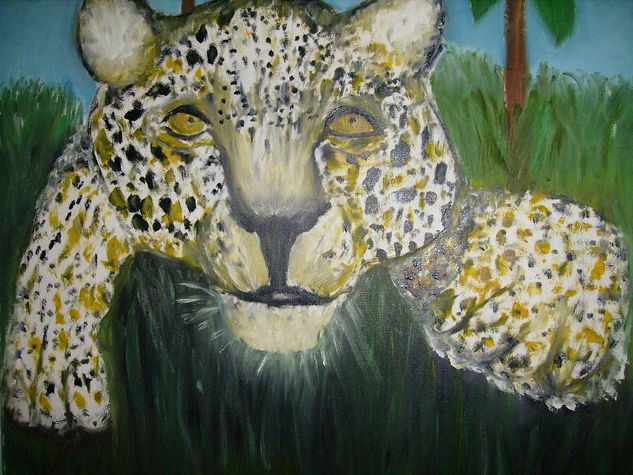 Yaguareté Oil Canvas Animals