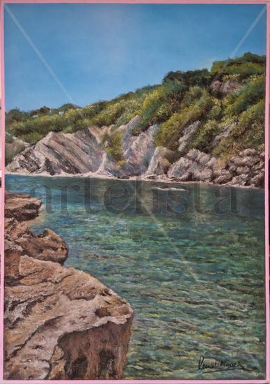 Cala Blanca Javea Pastel Panel Landscaping