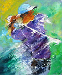 Golf player
