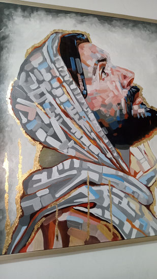 Mirada al cielo Acrílico Lienzo Retrato