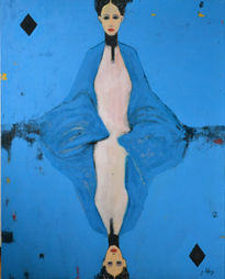 The Card in Blue