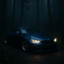 Bmw en el bosque