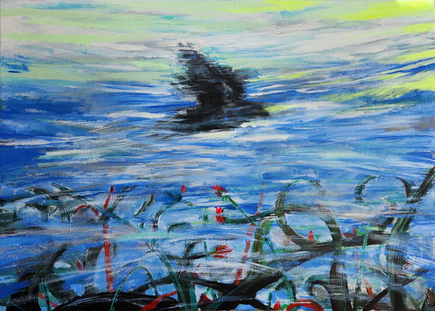 Flight Through the Storm Acrylic Canvas Others