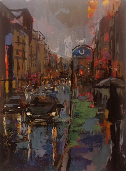Berlin Acrylic Canvas Landscaping