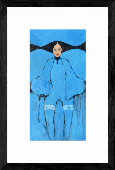 Untitled Mixed media Card Nude Paintings