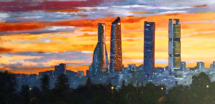Madrid skyline