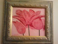 amanecer con tulipanes