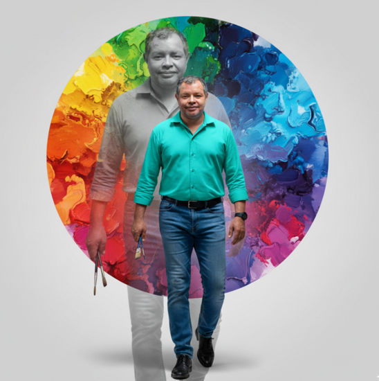 JOHNNY MCDONALD PINTOR HONDUREÑO contemporaneo. 