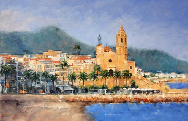 Sitges 2025 Óleo Lienzo Paisaje