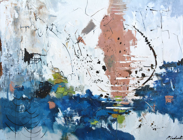 Water remembers the wind Oil Canvas Others