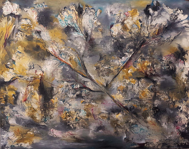 Etérea esencia. Serie Esencia Mixed media Canvas Others