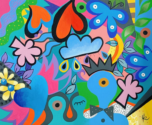 Botánico Acrylic Others Floral Painting