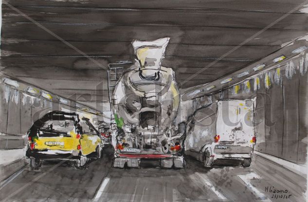 Ciudad de cemento Técnica Mixta