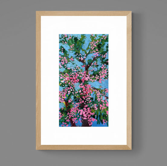 The Spring Media Mixta Cartulina Floral