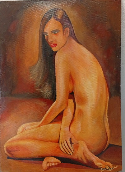 La modelo Óleo Otros Otros