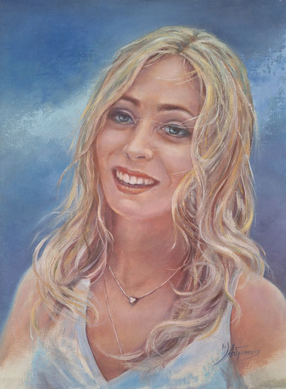 Primavera Óleo Lienzo Retrato