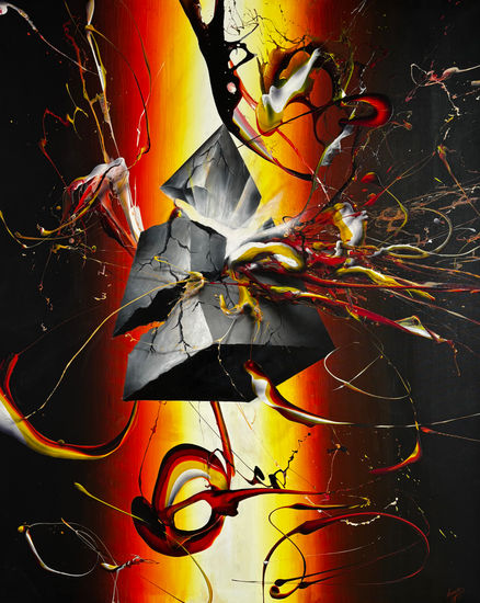 El viaje Media Mixta Lienzo Otros