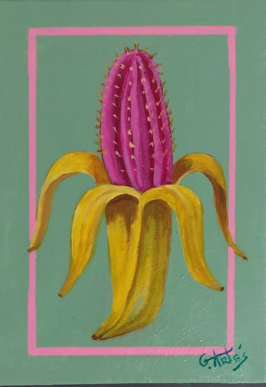 FRUTA PROHIBIDA. 30x20 Acrílico Lienzo Otros