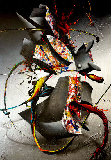 Primera aproximación Acrílico Lienzo Otros