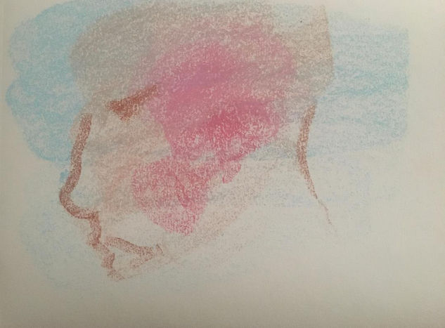 Perfil Pastel Paper Portrait