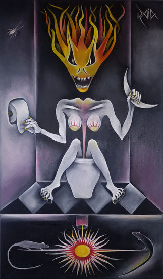 Sol clandestino Oil Canvas Others