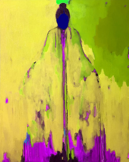 The Alienaton Series Media Mixta Lienzo Figura