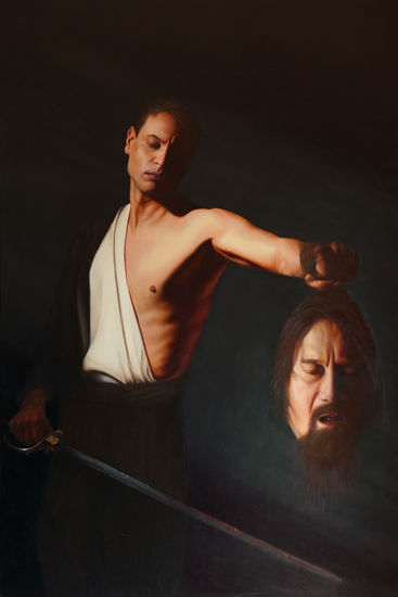 Tarantulas' Morality Óleo Lienzo Figura