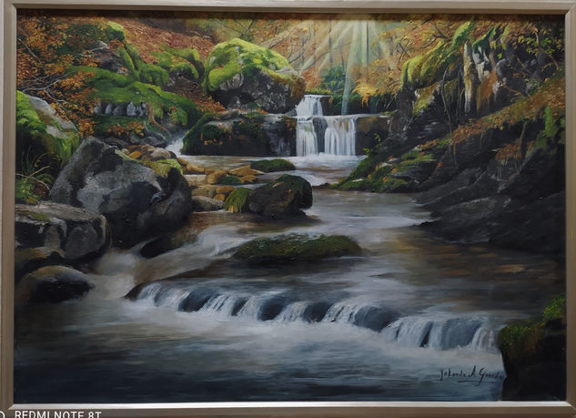 Otoño Óleo Lienzo Paisaje