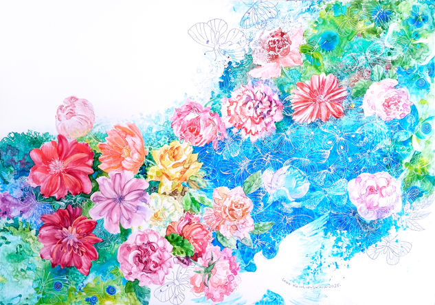 Escape to harmony and peace Tinta