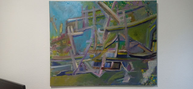 Abstracción Óleo Lienzo Otros