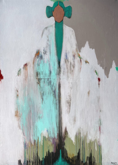 The Alienation Series Media Mixta Lienzo Figura