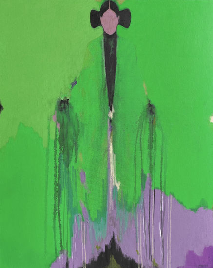 Post-Alienation Media Mixta Lienzo Desnudos