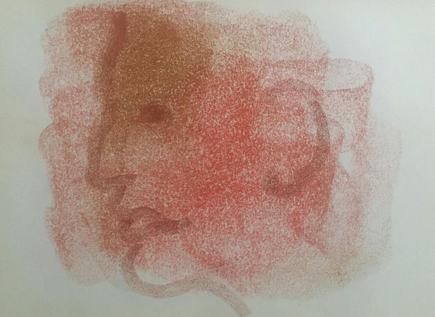 Perfil Pastel Paper Portrait