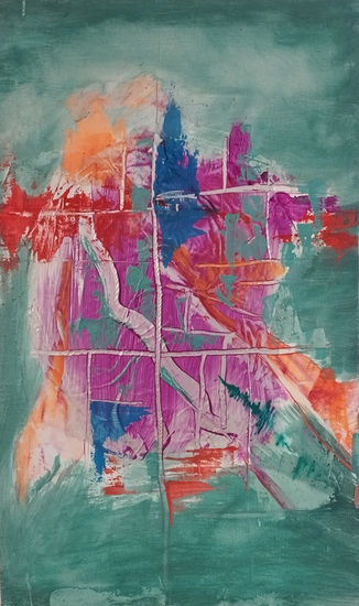 Danza de colores Acrílico Lienzo Otros