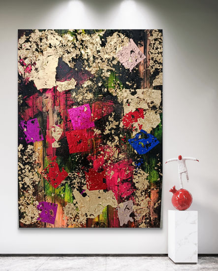 Intersección Cósmica Acrílico Lienzo Otros