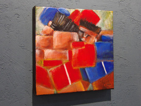 oil  painting on...