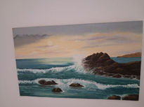 Mar con luz en calma