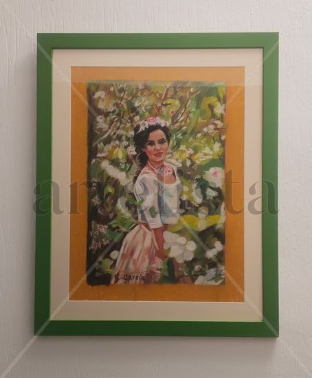 Refugio natural Pastel Papel Figura