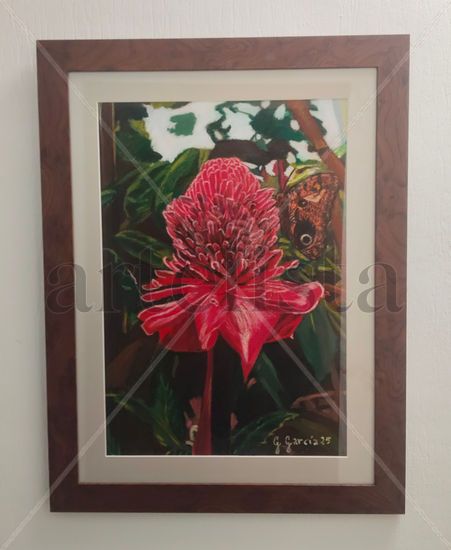 Mariposario Pastel Papel Floral