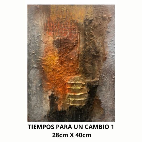 Tiempos para un cambio 1 Media Mixta Lienzo Otros