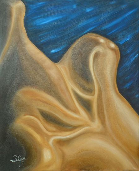 Piel femenina 26 Óleo Lienzo Desnudos