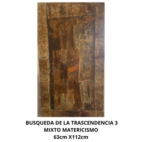 BUSQUEDA DE LA TRASCENDENCIA 3 Mixed media Textile Others