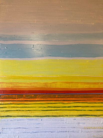 Atardecer 2025 Oil Canvas Marine Painting